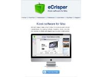 Kiosk software for Mac public access internet terminals - eCrisper for Mac