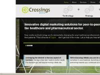 ecrossingsmedia.com hi-end design, eCrossings Media, Interactive Agency