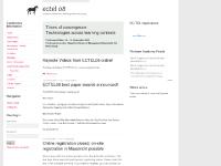 ectel08.org Registration, Committees, Workshops