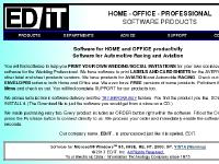 ED/iT SOFWARE PRODUCTS ED/iT SOFWARE PRODUCTS