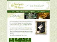 Edelweiss Patterns - Sound of Music Costume Patterns, Modest Formalwear, Fabric Flowers, Wedding Veils Edelweiss Patterns - Sound of Music Costume Patterns, Modest Formalwear, Fabric Flowers, Wedding Veils