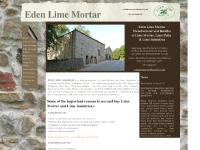 Eden Lime Mortar - lime insulation, lime mortar, lime putty and lime products