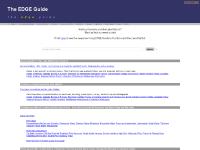 The EDGE Guide. The EDGE Guide.