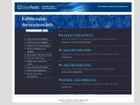 Edible Cake Decorations