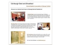 Edinburgh Bed and Breakfast - A directory of Accommodation in Edinburgh, Scotland.