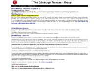 Edinburgh Transport Group