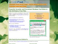 editpadpro.com Features & Benefits, File Types, Languages editpadpro.com Features & Benefits, File Types, Languages