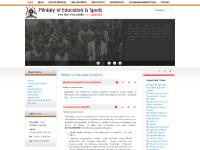 education.go.ug Ministry of Education and Sports News and information about education in Uganda includes sector review, strategic plan, departments education.go.ug Ministry of Education and Sports News and information about education in Uganda includes sector review, strategic plan, departments