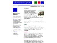 The History of Education in England