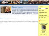 The Official Edward Gregson Web Site