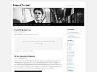 Edward Randell | words and vocals Edward Randell | words and vocals