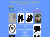 family silhouettes, Georgia artist, portrait artist, Edward Casey  family silhouettes, Georgia artist, portrait artist, Edward Casey