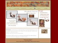 Elizabeth Emison one of a kind Copper Metal Art Sculptures