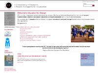efc.co.uk EfC; education development consultants; international & UK; consultancy research project management evaluation; aid, partnership & development; EMIS e-learning & lifelong learning; information ICT & libraries; cultural heritage; Education for Change. efc.co.uk EfC; education development consultants; international & UK; consultancy research project management evaluation; aid, partnership & development; EMIS e-learning & lifelong learning; information ICT & libraries; cultural heritage; Education for Change.