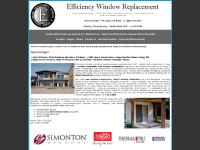 efficiencywindow.com replacement windows, window installation repair, window replacement contractor
