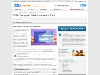 Apply for your EHIC FREE of charge on the official NHS site