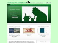 Ecclesiological Investigations International Research Network Ecclesiological Investigations International Research Network