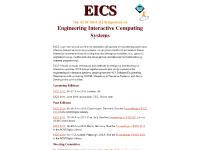 EICS • The ACM SIGCHI Symposium on Engineering Interactive Computing Systems