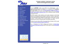 EICSTES Homepage: European Indicators, Cyberspace and the Science-Technology- Economy System