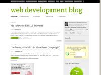 Web Development, Web Design, Web Applications, Web 2.0, AJAX, WordPress Themes, Search Engine Optimisation, Latest Technologies and more.. - Web Development Blog