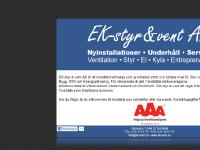ek-vent.se EK-Vent, Ventilation, Styr ek-vent.se EK-Vent, Ventilation, Styr