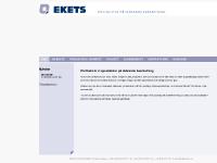 Ekets - Specialister på skärande bearbetning