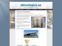 Aluminiumfönster, Glaspartier, Glasdörrar & Underhållsfria Fönster - Eklunds Glas