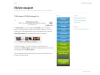 Elektromagnet.se - en guide med fakta och information om magneter, elektronik och elektromagneter