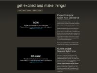 get excited and make things! · get excited and make things! ·