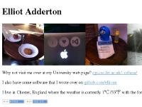 Elliot Adderton - ellcom.net Elliot Adderton - ellcom.net