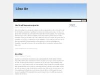 elmida.se Lösa lån, Lån för att lösa andra dyra lån, admin elmida.se Lösa lån, Lån för att lösa andra dyra lån, admin