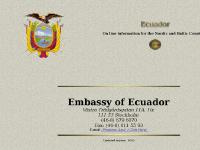 Ecuador - On line information for the Nordic and Baltic Countries