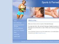 Welcome... - Sports & Remedial Massage