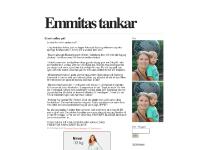 liten emmitas.blogg.se skärmbild