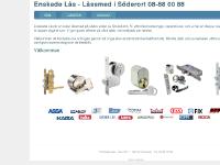 Enskede L&aring;s AB - 08-88 00 88. L&aring;ssmed, L&aring;sservice, L&aring;sjour