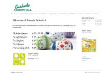 tennis, badminton, squash, innebandy, pingis - enskede rackethall