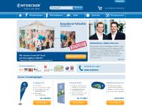 Werbefahnen, Beachflags, Werbebanden und Faltzelte | entdecker.com