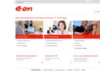 UK Energy Supplier & Energy Company - E.ON UK Energy Supplier & Energy Company - E.ON