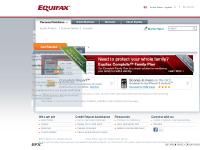 equifax.com Credit Reports, Credit scores, Identity Theft Protection