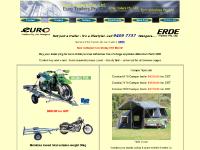 Trailers Perth, Erde and Euro Trailers home page, specials and links.