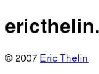 ericthelin.se ericthelin.se