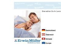Erwin Müller - Länderauswahl Erwin Müller - Länderauswahl