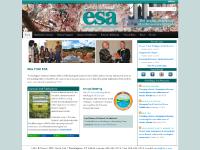 The Ecological Society of America {ESA}