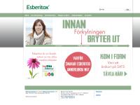 Esberitox - tabletter som lindrar symtom vid förkylning. Naturläkemedel med en unik kombination av tre olika medicinalväxter bl a echinacea