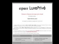 Bienvenue sur le site d' espace LuxePriv&eacute;