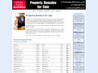 Estate agent domains for sale