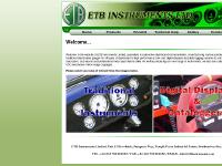 Welcome to ETB Instruments Website Welcome to ETB Instruments Website
