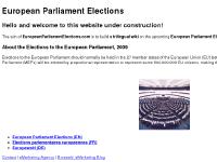 europeanparliamentelections.com European Parliament Elections, MEPs, Wikis