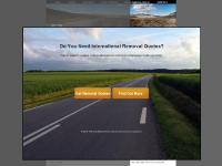 DIY removals rent a truck or rent a lorry for moving relocation house removals in France and Europe