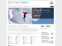 European villa holidays, holiday cottages and holiday rentals - Euro Travel Holidays